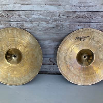 Used Sabian 14" AA Regular Hi-Hat Cymbals (Pair) image 5