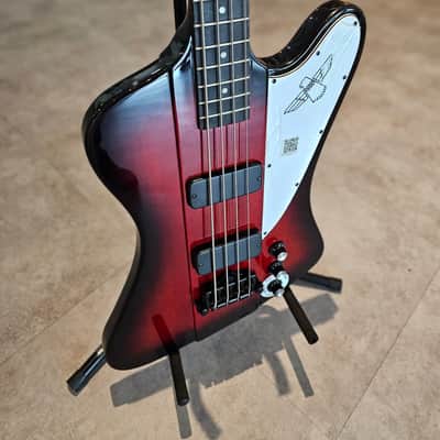 Epiphone Thunderbird Classic-IV Bass Guitar, Vintage Sunburst image 3