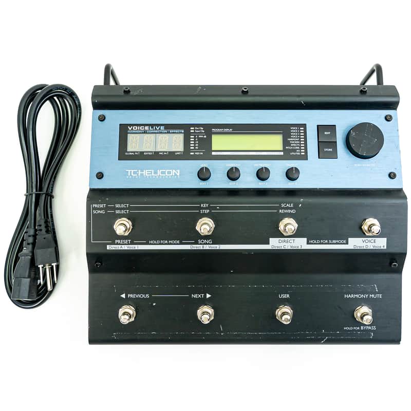TC Helicon VoiceLive – Full Vocal FX & Harmony in a Stage-Ready Floorboard image 1
