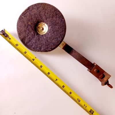 Ludwig/Leedy Clamp-On Bass Drum Muffler 30s Tone Control Hoop-Mount Vintage W&A image 4