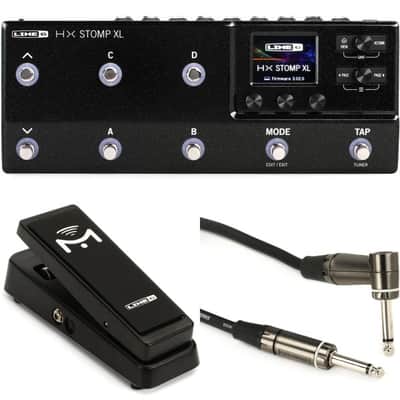 Line 6 HX Stomp XL Guitar Multi-effects Floor Processor and Mission Engineering EP1-L6 Expression Pedal image 2