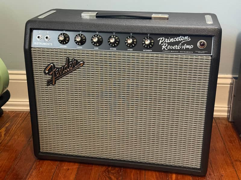 Fender '65 Princeton Reverb Reissue 12-Watt 1x10" Guitar Combo Sweetwater Mod & Cannabis Rex image 1