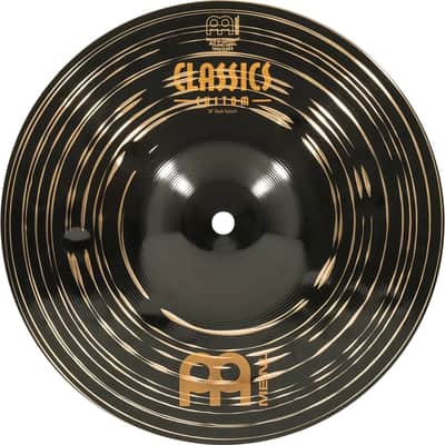 Meinl Cymbals 10" Splash Cymbal - Classics Custom Dark - Made in Germany, 2-YEAR WARRANTY (CC10DAS) image 1