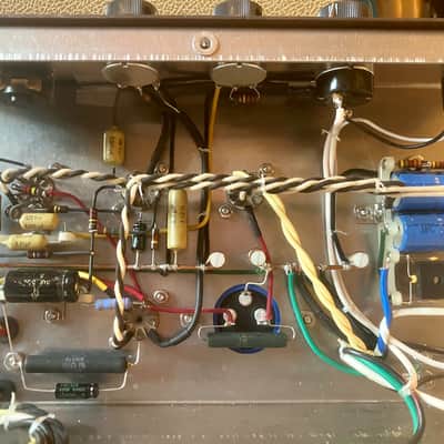 Vox AC4 1962 clone DC Electronics Acey Four EF86 preamp tremolo Celestion Gold image 16