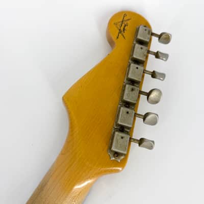 2010 Fender Custom Shop Limited Edition ’62 Stratocaster Relic Abby Ybarra - Fiesta Red image 8