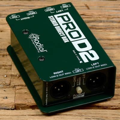 Radial Pro-D2 Passive 2-Channel Direct Box MINT image 2