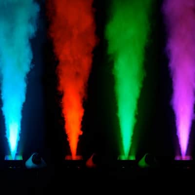CHAUVET GEYSER P7 RGBA+UV LED Pyrotechnic-like Fog FX Light with Wireless Remote Controller image 7