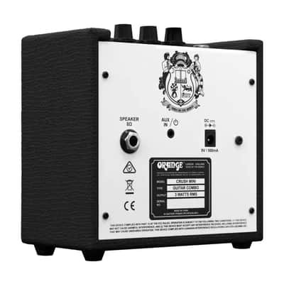 Crush Mini 3-Watt Battery Powered Guitar Combo Amplifier Black image 6
