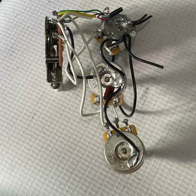 2010's MIM Fender Mexican Standard Stratocaster Guitar Factory Electronics Wiring Harness image 9