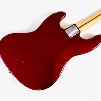 Fender Jazz Bass Aerodyne 2002-2004 Candy Apple Red image 6