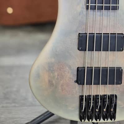 AIO S8-5 5-String Bass Guitar - White Burst GS-056 image 6