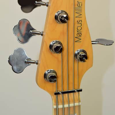 Sire Marcus Miller V7 Swamp Ash Reissue 5-String Bass Guitar, Transparent Black Satin image 8