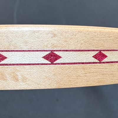 Craviotto 10" Wood Hoops with Red Inlay image 2