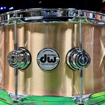 DW Collectors Brushed Bronze 6.5 x 14 Snare image 1