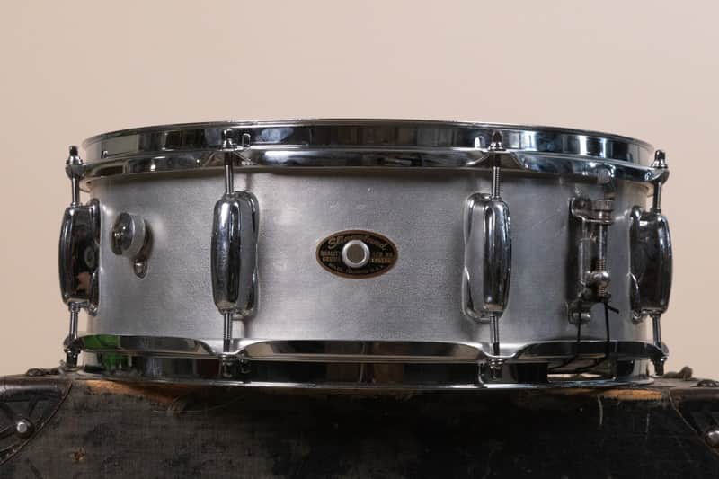 1960s Slingerland 5x14 No. 140 Student Aluminum Shell Snare Drum image 1