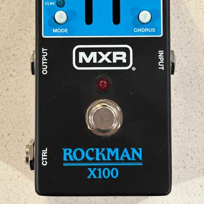 MXR MX100 Rockman X100 Analog Tone Processor 2025 - Present - Black / Blue image 2