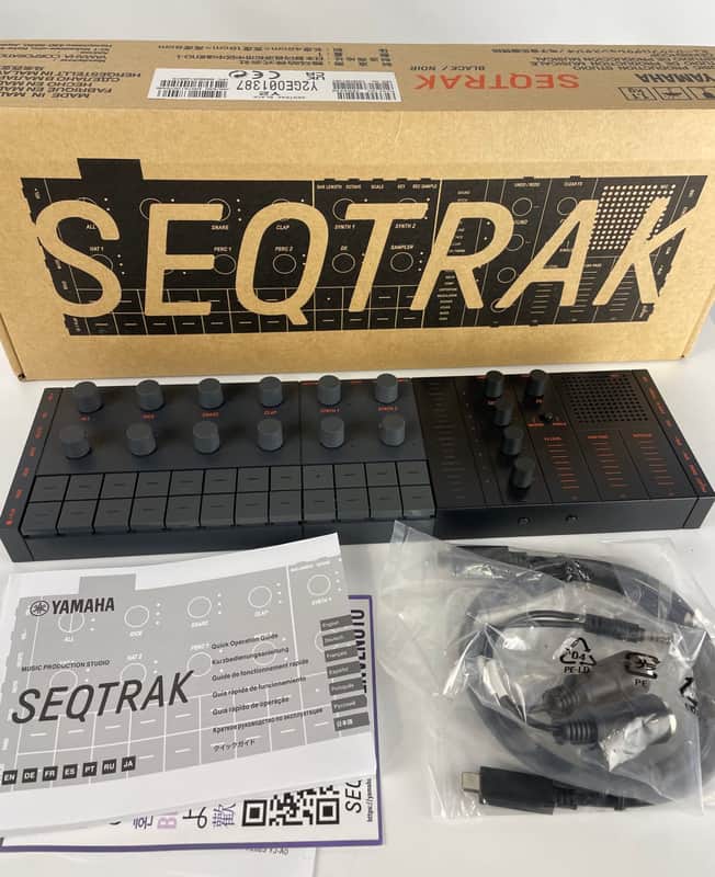 Yamaha SEQTRAK Mobile Music Ideastation, Black/Orange image 1