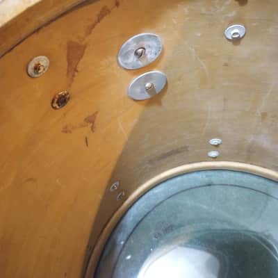 Ludwig 16x16 Floor Tom 1970's - Black Wrap image 15
