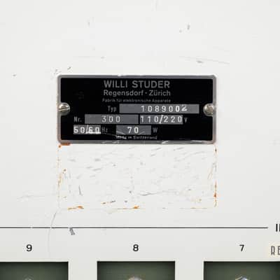 Studer 089 MK1 12/2 Analog Mixing Console image 9