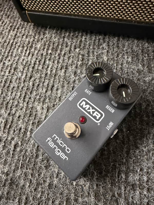 MXR M152 Micro Flanger 2005 - Present - Black image 1
