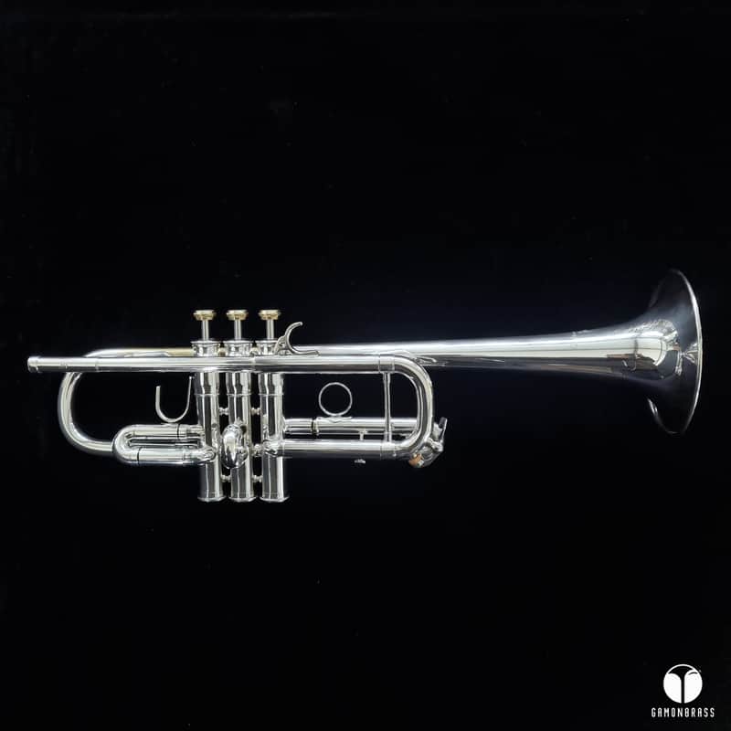 Large bore Courtois Paris PRESTIGE 301 C key trumpet case mouthpiece gamonbrass image 1