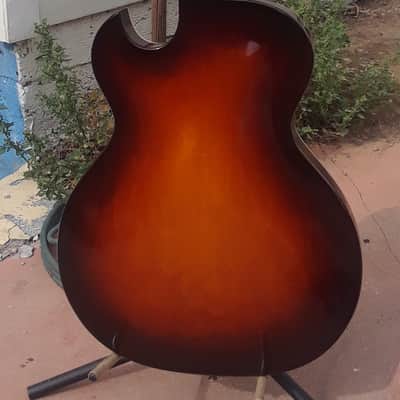 1966 Guild T100 Semi-Hollow Guitar-Duesenberg B-7 Bigsby -McNelly Charlie Christian PUs-HSC- VIDEO image 11