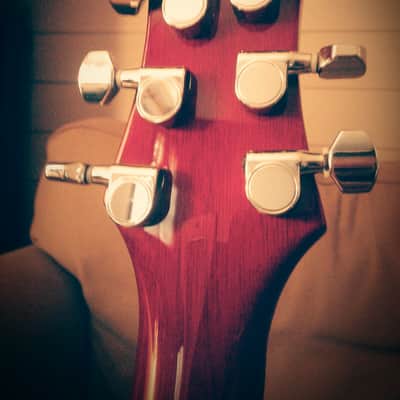 Cort M520 M-520 Cherry Sunburst, made in Korea image 7