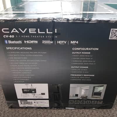 Cavelli Wireless Home Theater System CV-60 2500w image 2