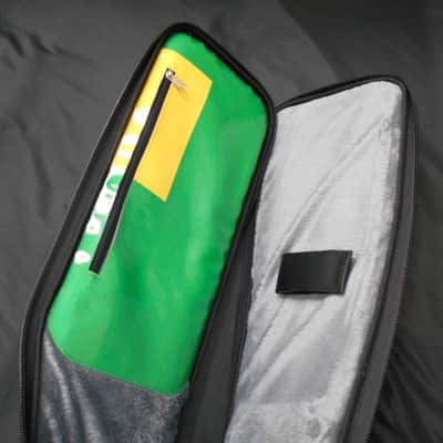 Crea-re Studio Sleeve Guitar Case/Green×Yellow image 7