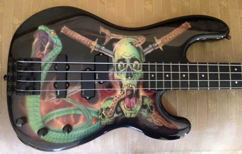 Lynch mob wicked sensation video ESP precision bass image 1