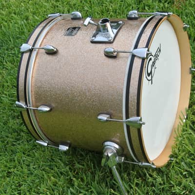 🎵 GRETSCH CATALINA CLUB 18" CHAMPAGNE SPARKLE BASS DRUM for YOUR SET 🎵 RL910 image 3
