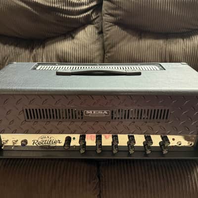 Mesa Boogie Dual Rectifier *Rev F* Revision F Chrome Chassis 2ch Solo Head image 2