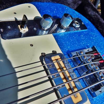 Hofner Telecaster Bass 60s - Sternenblau image 11