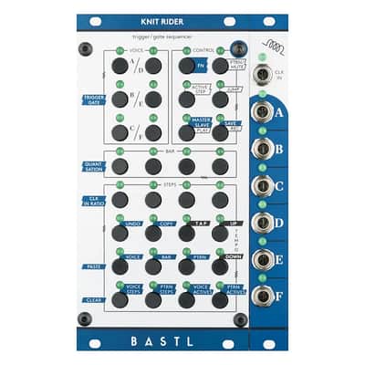 BASTL Instruments Knit Rider 6-Voice Trigger / Gate Sequencer