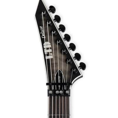 ESP LTD M-1007 Baritone 7 String Electric Guitar. Charcoal Burst Satin image 6