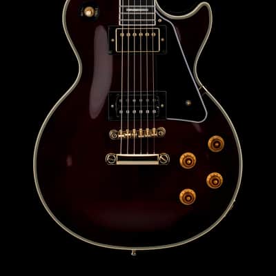 Epiphone Jerry Cantrell "Wino" Les Paul Custom (2023) - Dark Wine Red #29288 with Original Hard Case image 1