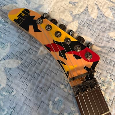 ESP LTD GL-200K George Lynch Signature 2011 - 2018 - Black with Kamikaze Graphic image 13