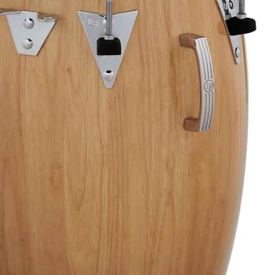 Latin Percussion LP Classic Series Top-Tuning 11" Quinto - Oak Natural with Chrome Hardware (LP522T-AWC) image 5