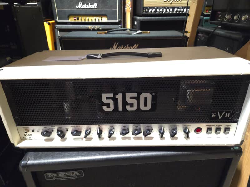 EVH 5150 Iconic Series 2-Channel 80-Watt Guitar Amp Head 2021 - Present - Local Pickup Only image 1