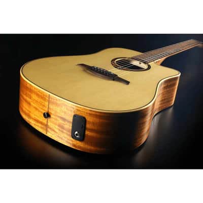 Lâg T88DCE Dreadnought cutaway electro image 6