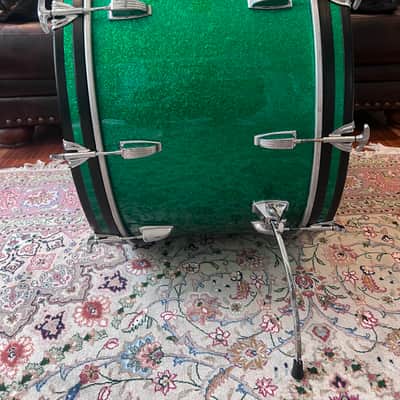 Vintage 3ply Ludwig Bonham Kit 26,14,16,18! image 17