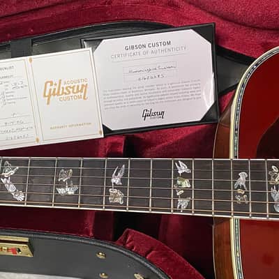 NEW! Gibson Hummingbird Custom Koa - Dealer Select - Autumnburst - Authorized Dealer - Custom Shop - 4.6 lbs - G07696 image 17