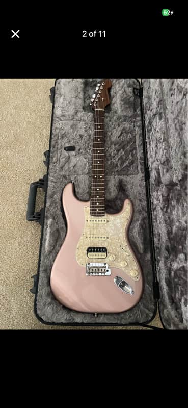 Fender American Professional Stratocaster 2018 - Rose Gold, Rosewood Neck