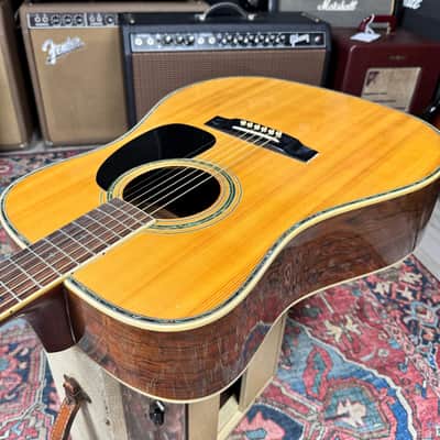 70's K Country Brazilian Rosewood by Kasuga D-350C X-Braced image 20