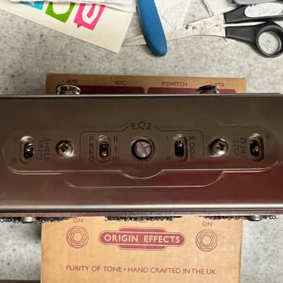 Origin Effects RevivalDrive Custom Ghosting Overdrive with Secondary EQ Controls 2010s - Silver/Orange image 3