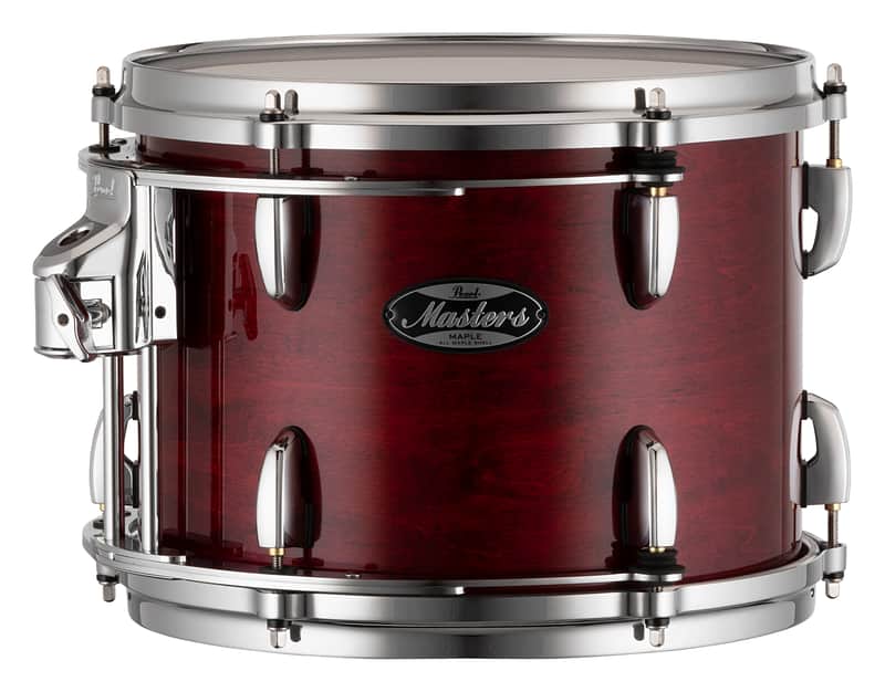 Pearl Masters Maple 12x9" Natural Cherry Premium Lacquer #887 Rack Tom Tom Drum w/GyroLock | WorldShip | NEW | Authorized Dealer image 1