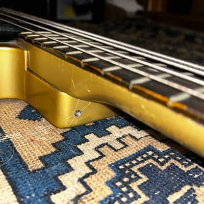 1987 Gibson 20/20 Ned Steinberger Bass - Gold Inca Silver image 9
