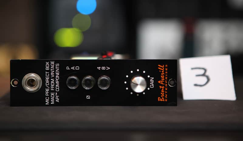 Brent Averill API 312 Pre-Amp / Direct Box made from vintage API Components 3 of 6 image 1