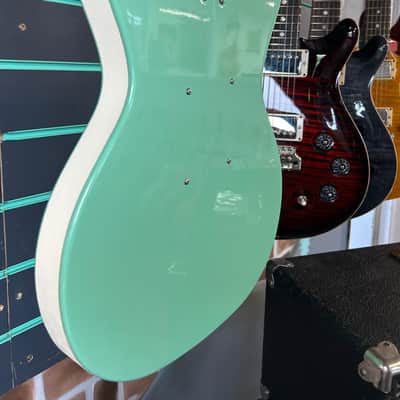 Danelectro Stock 59 Aqua Electric Guitar image 12