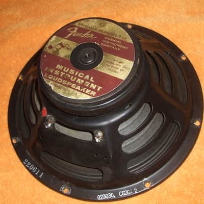 Vintage Jensen C10N Speaker With Original Cone. 2nd Speaker image 1